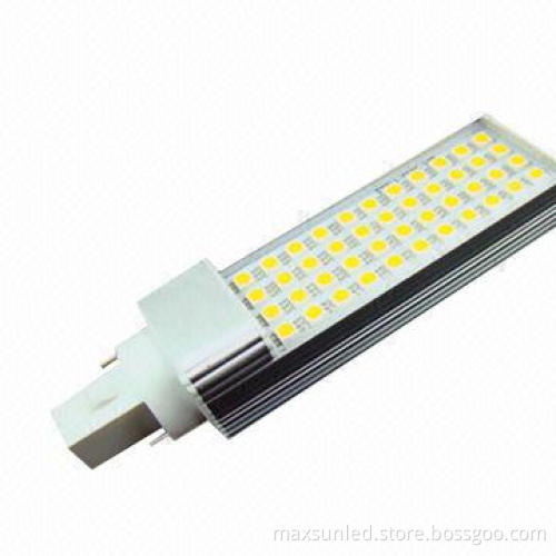 LED Plug Light, 9W, G24/E27, SMD5050, CE- and RoHS-approved